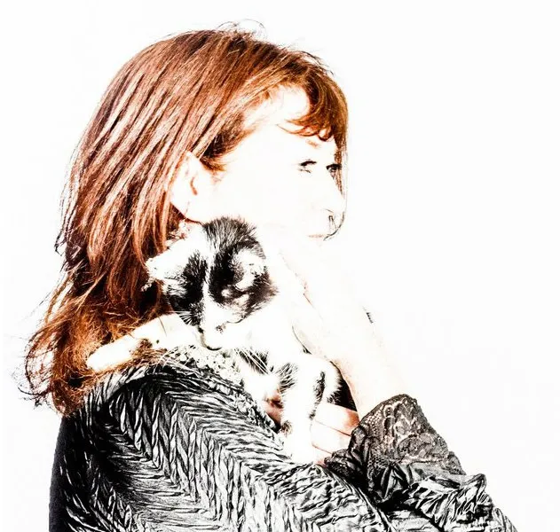 Portrait of a pet and owner